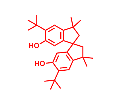5,5'-di-tert-butyl-3,3,3',3'-tetramethyl-2,2',3,3'-tetrahydro-1,1'-spirobi[indene]-6,6'-diol 19924-26-6