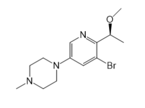 （S）-1-（5-溴-6-（1-甲氧基乙基）吡啶）-4-甲基哌嗪