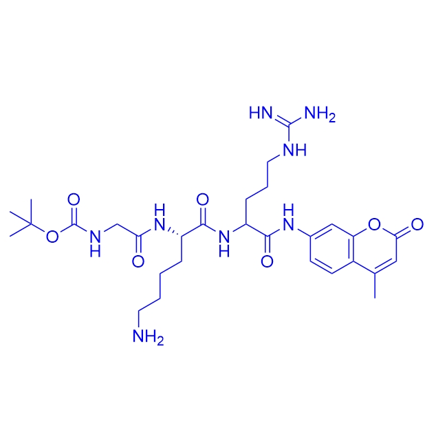 内切蛋白酶底物多肽Boc-Gly-Lys-Arg-AMC/109358-48-7；133448-23-4/Kexin substrate  