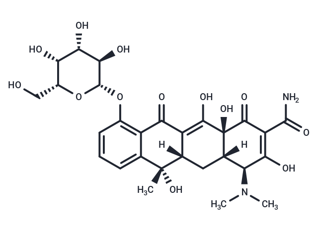 化合物 Tetracycline 10-O-β-D-galactopyranoside|T88459|TargetMol