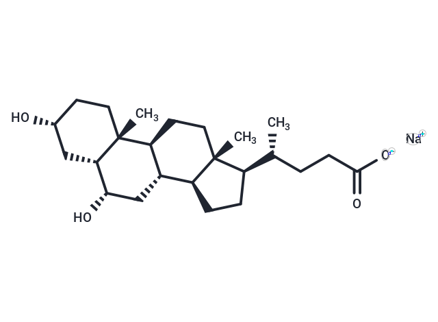 化合物 Hyodeoxycholic acid sodium salt|T2968L|TargetMol