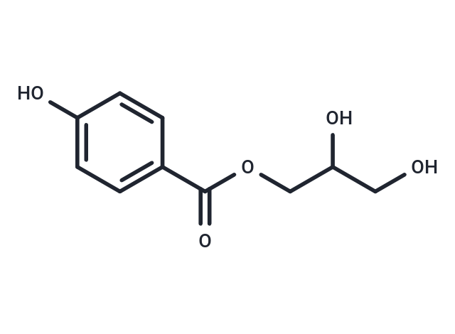 化合物 1-O-(4-Hydroxybenzoyl)-glycerol|T88400|TargetMol