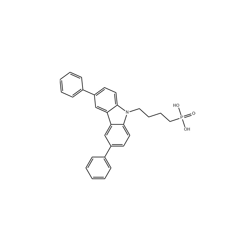 [4-(3,6-二苯基- 9H-咔唑-9基) 丁基]磷酸 2814500-04-2