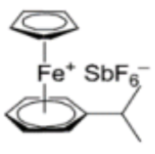 异丙苯基二茂铁六氟锑酸盐；100011-37-8