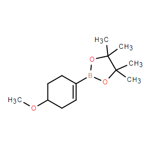 2-(4-甲氧基环己-1-烯-1-基)-4,4,5,5-四甲基-1,3,2-二氧硼杂环戊烷