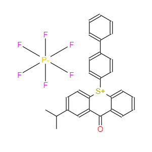 10-(4-联苯基)-2-异丙基噻吨酮-10-硫销六氟磷酸盐；591773-92-1