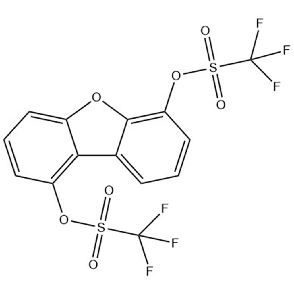 Dibenzo[b,d]furan-1,6-diyl bis(trifluoromethanesulfonate)