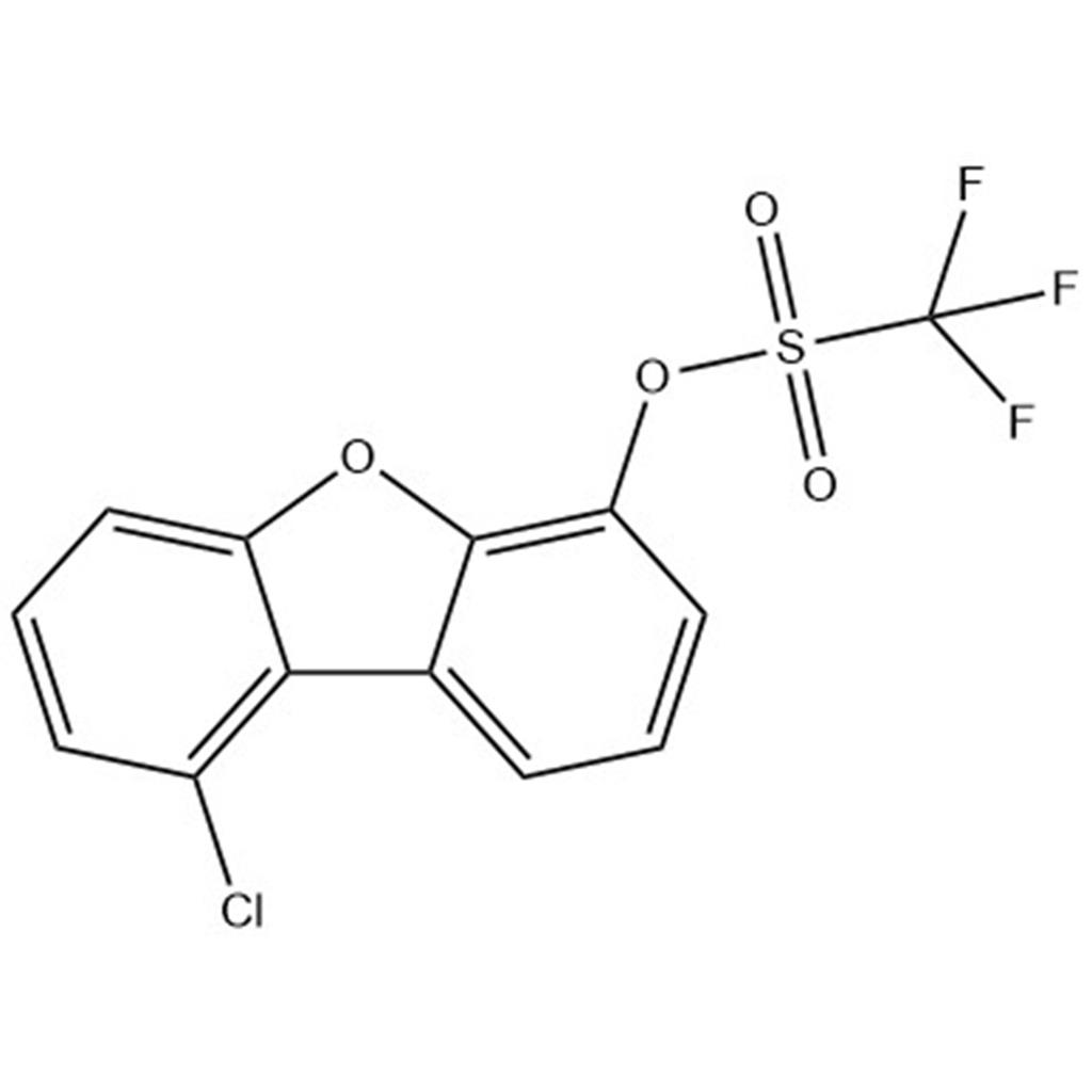 9-Chlorodibenzo[b,d]furan-4-yl trifluoromethanesulfonate