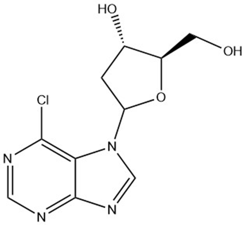 (2R,3S)-5-(6-chloro-7H-purin-7-yl)-2-(hydroxymethyl)tetrahydrofuran-3-ol