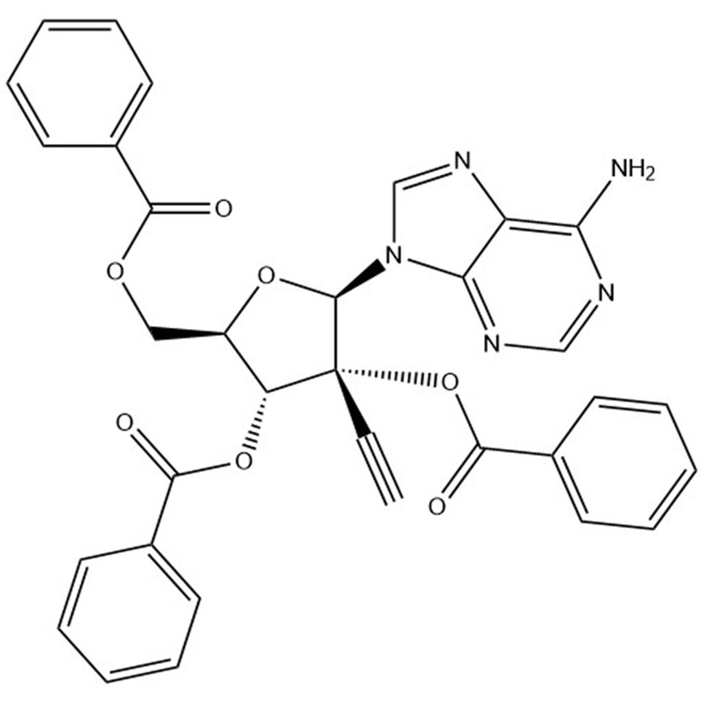 6-Amino-9-(2,3,5-tri-O-benzoyl-2-C-ethynyl-β-D-ribofuranosyl)-9H-purine