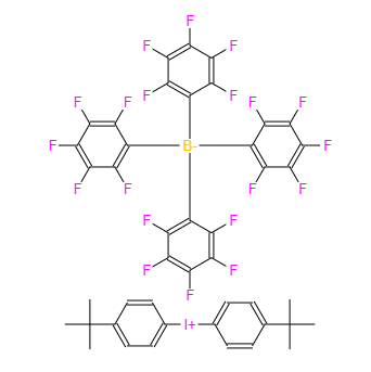 双(4-叔丁基苯基)碘鎓四(五氟苯基)硼酸盐；198641-40-6