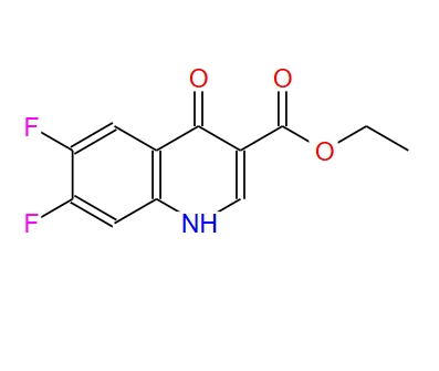 6,7-二氟-4-氧代-1,4-二氢喹啉-3-羧酸乙酯