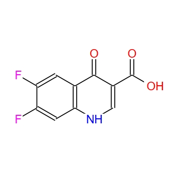 6,7-二氟-4-氧代-1,4-二氢喹啉-3-羧酸