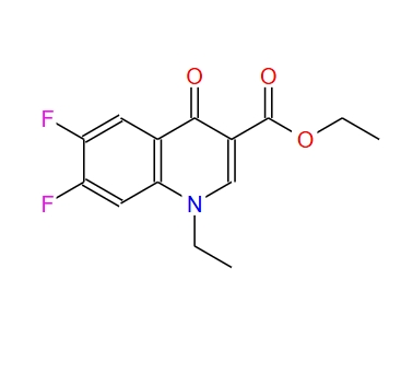 1-乙基-6,7-二氟-4-氧代-1,4-二氢喹啉-3-羧酸乙酯