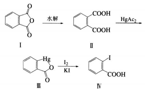  2-碘苯甲酸的合成路线