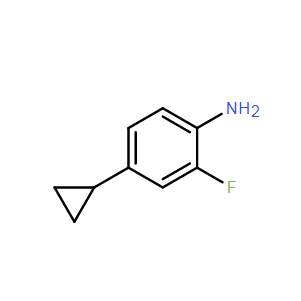4-环丙基-2-氟苯胺
