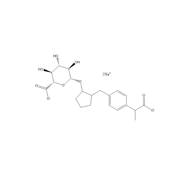 羟基洛索洛芬葡糖苷酸二钠盐