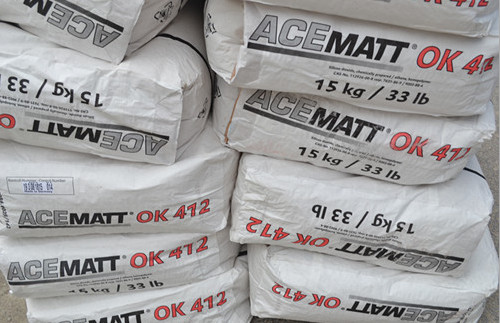 德国欧励隆消光粉OK412表面有机处理的沉淀法二氧化硅