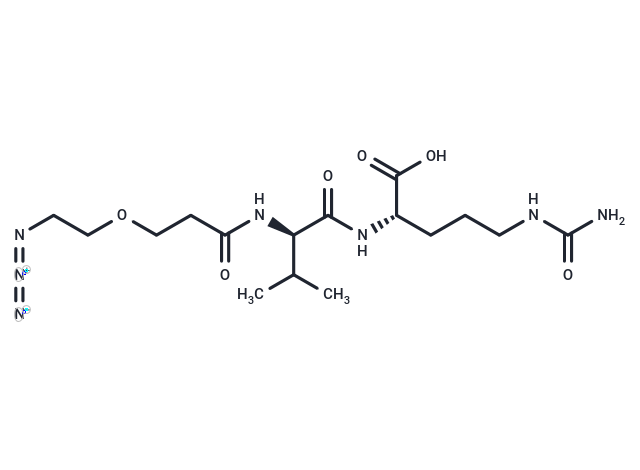 化合物 Azido-PEG1-Val-Cit-OH|T17478|TargetMol