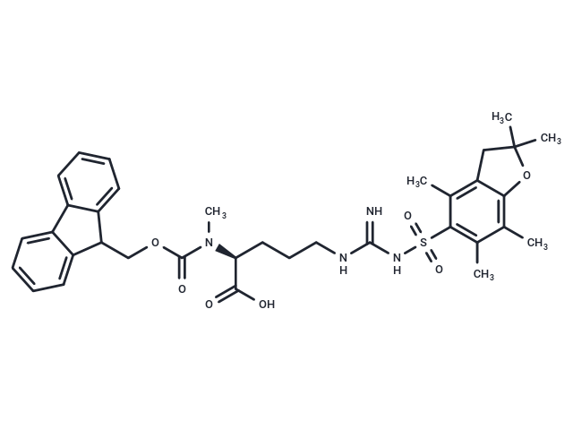 化合物 Fmoc-N-Me-Arg(Pbf)-OH|T200039|TargetMol
