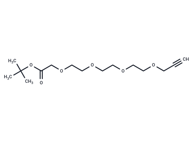 化合物 Propargyl-PEG3-OCH2-Boc|T16610|TargetMol