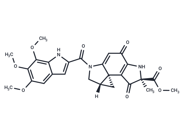 化合物 Duocarmycin A|T15180|TargetMol
