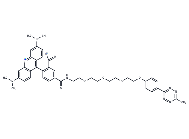 化合物 TAMRA-PEG4-methyltetrazine|T18748|TargetMol