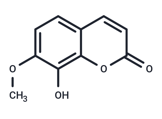 化合物 8-Hydroxy-7-methoxycoumarin|T2S1334|TargetMol