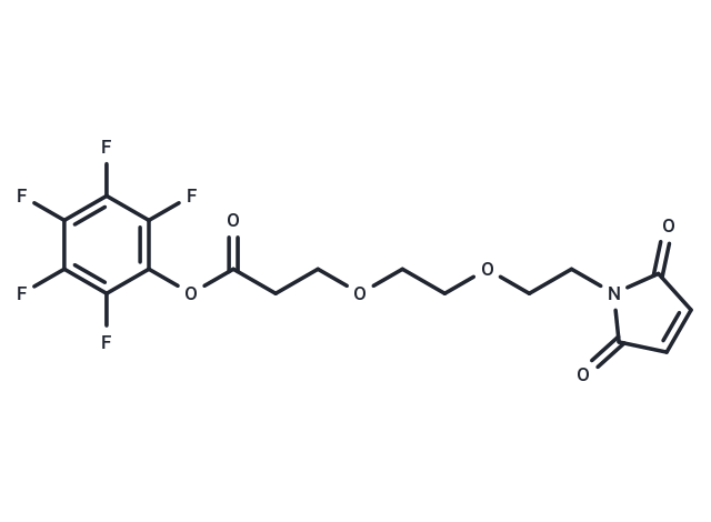 化合物 Mal-PEG2-PFP ester|T15983|TargetMol