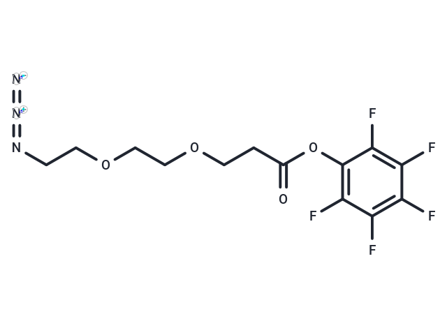 化合物 N3-PEG2-C2-PFP ester|T16254|TargetMol