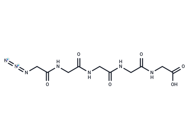 化合物 N3-Gly-Gly-Gly-Gly-Gly-OH|T89762|TargetMol