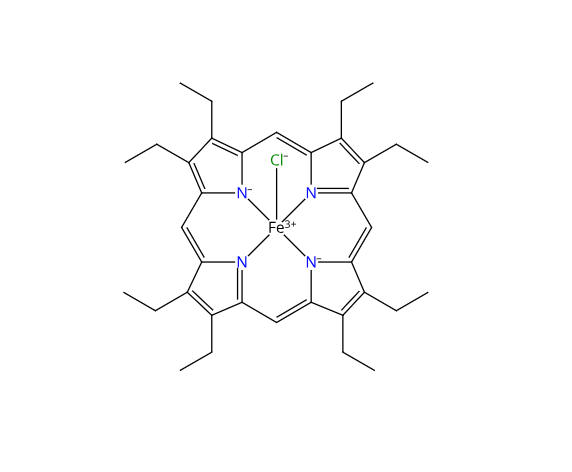 氯(2,3,7,8,12,13,17,18-辛乙基啉)铁(III)