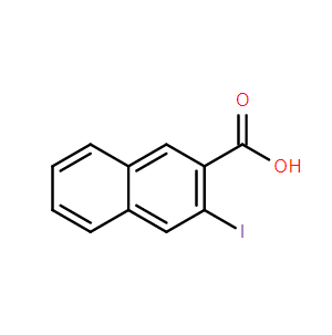 3-碘-2-萘甲酸