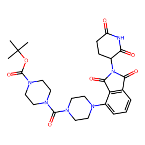 4-(4-(2-(2,6-二氧代哌啶-3-基)-1,3-二氧代-2,3-二氢-1H-异吲哚-4-基)哌嗪-1-羰基)哌嗪-1-羧酸叔丁酯