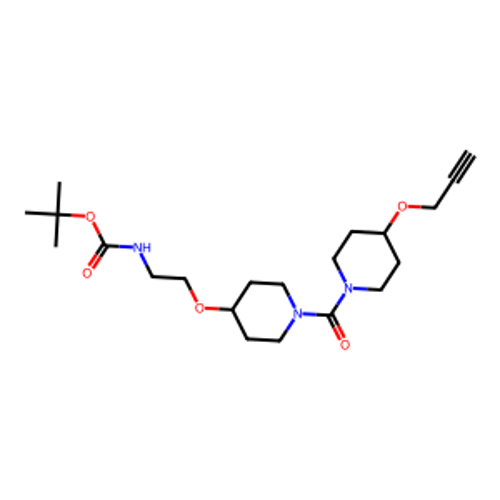 N-(2-(1-(4-(丙基-2-炔氧基)哌啶-1-羰基)哌啶-4-基)氧基]乙基氨基甲酸叔丁酯