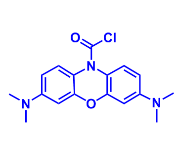 3,7-双（二甲氨基）-10H-吩恶嗪-10-羰基氯
