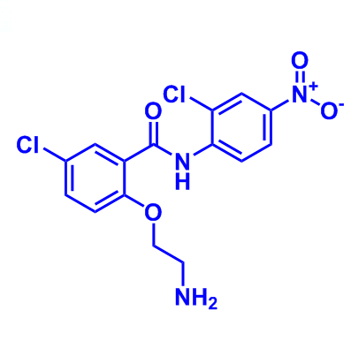 2-(2-氨基乙氧基)-5-氯-N-(2-氯-4-硝基苯基)苯甲酰胺