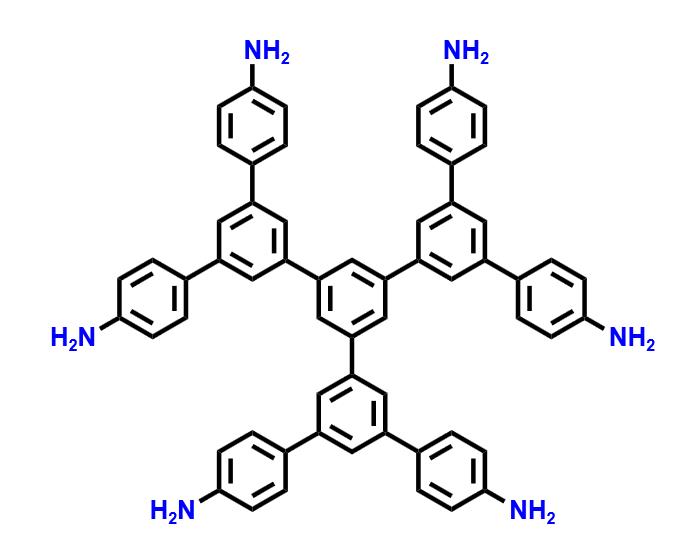 1,3,5-三(3,5-二(4-氨基苯基)苯基)苯