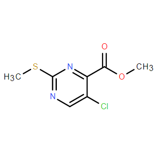 5-氯-2-(甲基硫代)嘧啶-4-羧酸甲酯
