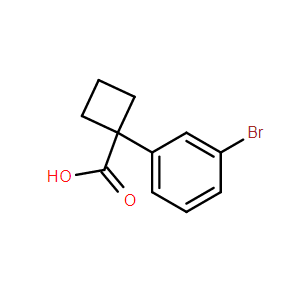 1-(3-溴苯基)环丁烷甲酸