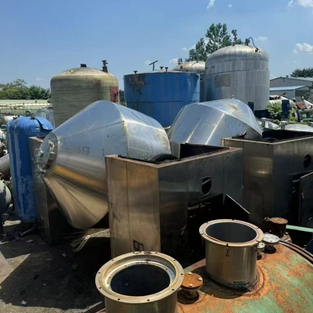 二手双锥干燥机的选型指南 二手双锥干燥机