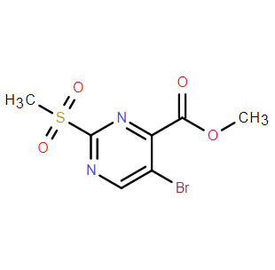 2-甲砜基-5-溴-4-嘧啶甲酸甲酯