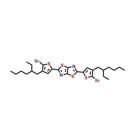噻唑并[5,4-d]噻唑,2,5-双[5-溴-4-(2-乙基己基)-2-噻吩基]-