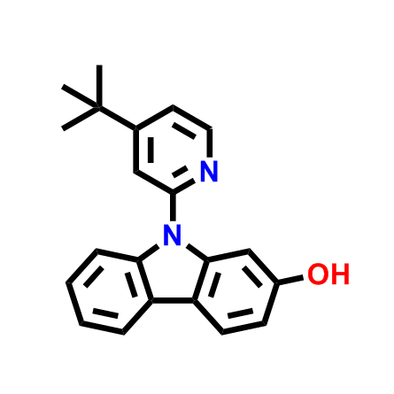 9-(4-(叔丁基)吡啶-2-基)-9H-咔唑-2-醇