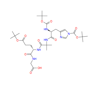 Boc-His（Boc）-Aib-Glu （OtBu）-Gly-OH 1169630-31-2