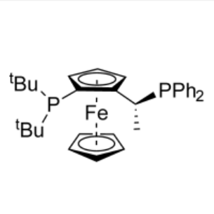 (R)-(-)-1-[(S)-2-二叔丁基膦]二茂铁乙基二苯基膦；223120-71-6
