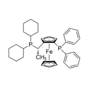 (S)-(+)-1-[(R)-2-(二苯基膦)二茂铁]乙基二环已基膦；162291-02-3