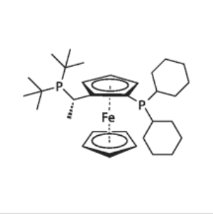 (S)-1-[(RP)-2-(二环己基)二茂铁]乙基二叔丁基膦；1246841-00-8