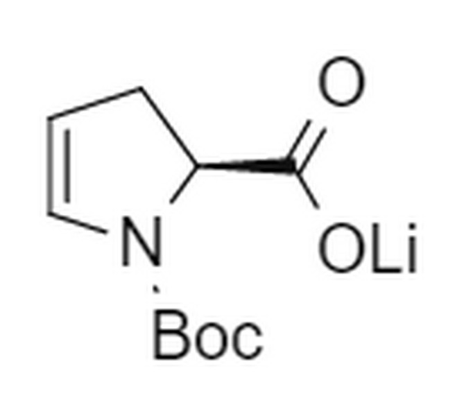 (S)-1-N-叔丁氧羰基-2,3-二氢-2-吡咯甲酸 锂盐