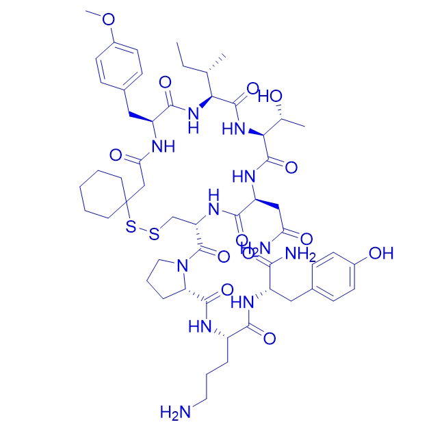 催产素(oxytocin)拮抗剂多肽/114056-26-7/(d(CH2)51,Tyr(Me)2,Thr4,Orn8,Tyr-NH29)-Vasotocin